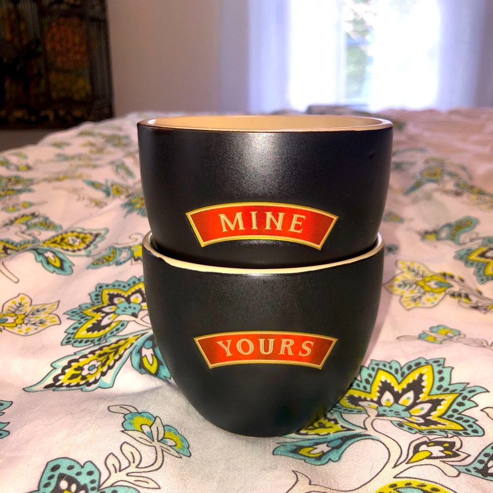 Baileigh’s vintage mine and ours mugs!